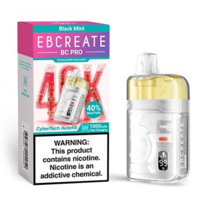 ebcrteate bc pro 40k disposable black mint