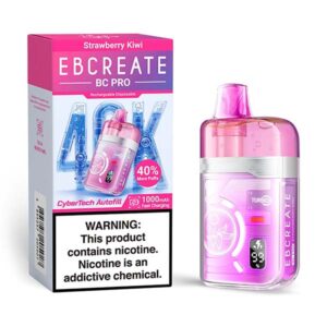 ebcrteate bc pro 40k disposable strawberry kiwi