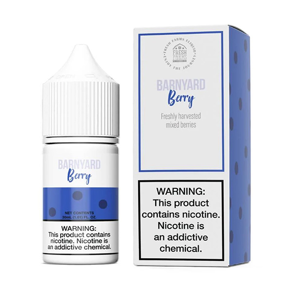 fresh farms 30ml salt e liquid barnyard berry fresh farms 30ml salt e liquid barnyard berry