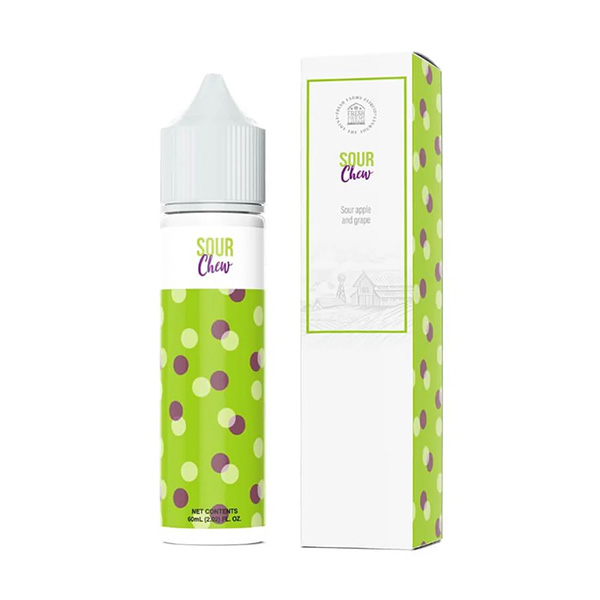 fresh farms 60ml e liquid sour chew fresh farms 60ml e liquid sour chew