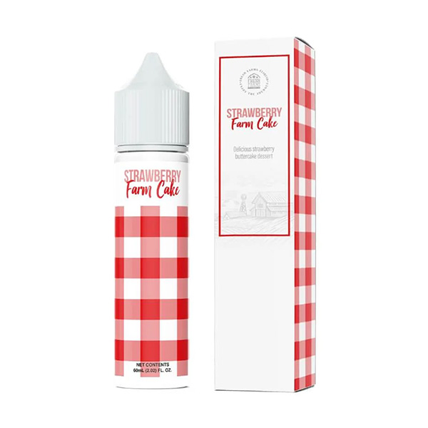 fresh farms 60ml e liquid strawberry farm cake fresh farms 60ml e liquid strawberry farm cake