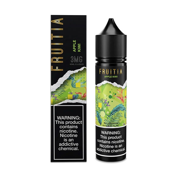 fruitia 60ml e liquid apple kiwi fruitia 60ml e liquid apple kiwi
