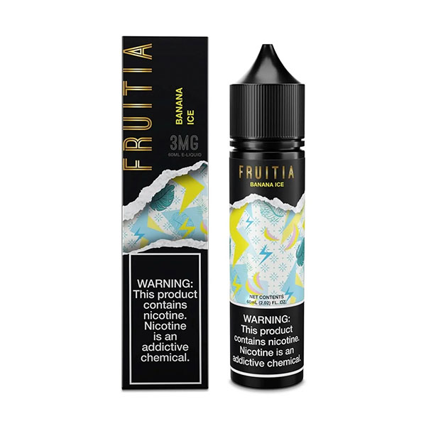 fruitia 60ml e liquid banana ice fruitia 60ml e liquid banana ice