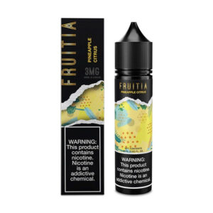 fruitia 60ml e liquid pineapple citrus fruitia 60ml e liquid pineapple citrus