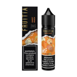 fruitia 60ml e liquid sweet peach fruitia 60ml e liquid sweet peach
