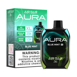 air bar aura 25k puff disposable blue mint