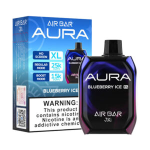 air bar aura 25k puff disposable blueberry ice