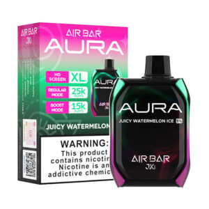 air bar aura 25k puff disposable juicy watermelon ice