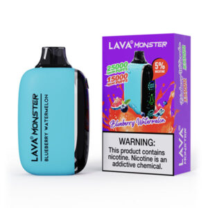 lava monster 25k puff disposable blueberry watermelon