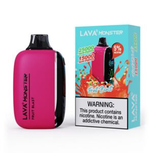 lava monster 25k puff disposable fruit blast