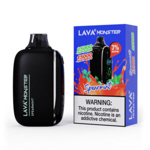 lava monster 25k puff disposable spearmint