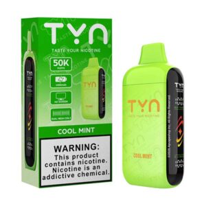 tyn 50k puff disposable cool mint