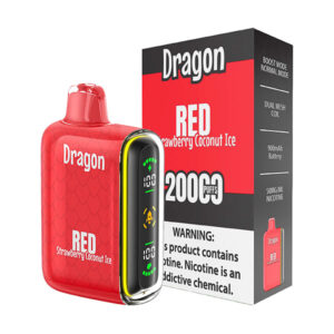 dragon 20k puff diposable red