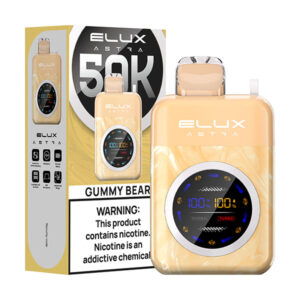 elux astra 50k puff disposable gummy bear