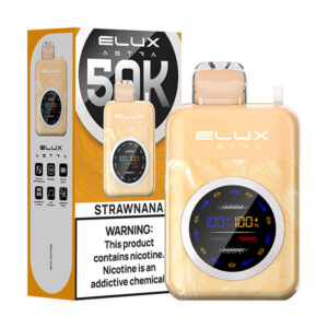 elux astra 50k puff disposable strawnana