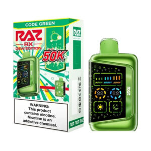 raz rx dew edition 50k puff code green