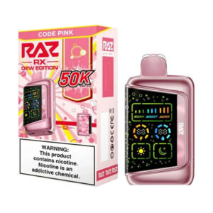 raz rx dew edition 50k puff code pink