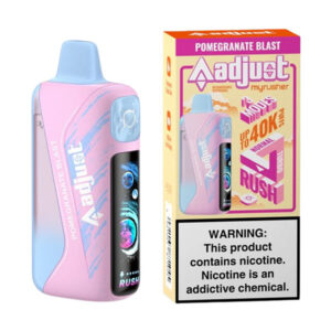 adjust myrusher 40k disposable pomegranate blast