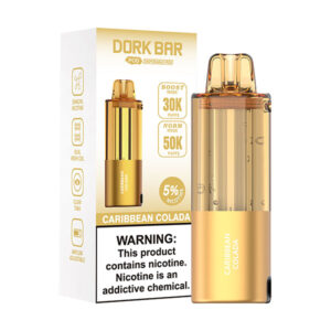 dork bar pod 50k disposable caribbean colada
