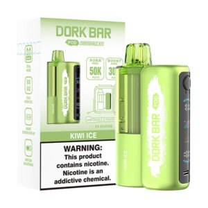 dork bar pod kit 50k disposable kiwi ice