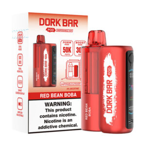 dork bar pod kit 50k disposable red bean boba