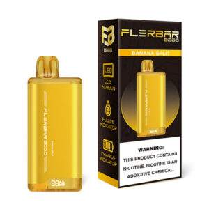 flerbar 8000 disposable banana split