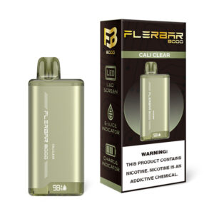 flerbar 8000 disposable cali clear