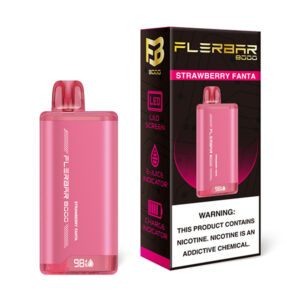 flerbar 8000 disposable strawberry fanta