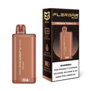 flerbar 8000 disposable virginia tobacco