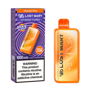 lost mary mt35000 turbo pixy edition disposable orange pixy