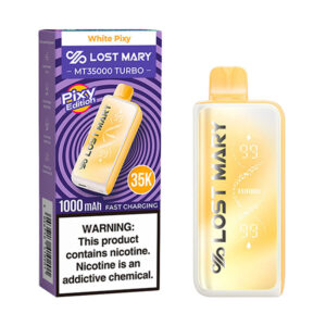 lost mary mt35000 turbo pixy edition disposable white pixy