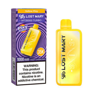 lost mary mt35000 turbo pixy edition disposable yellow pixy