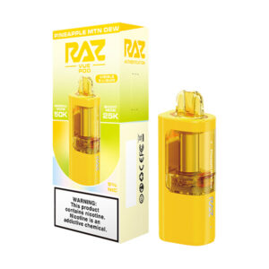 raz vue pod 50k disposable pineapple mtn dew