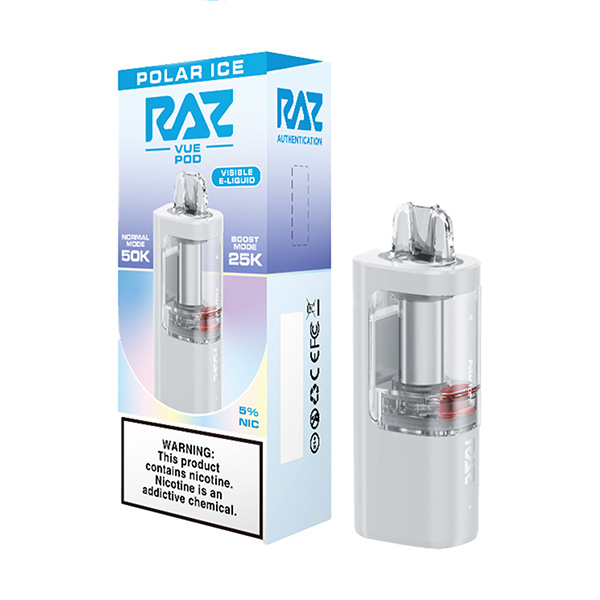 RAZ Vue Disposable Pod | 50000 Puffs | Buy Pods Now