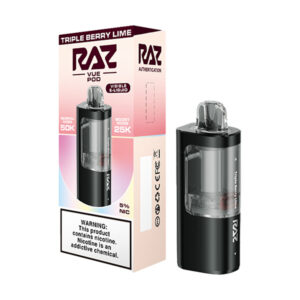 raz vue pod 50k disposable triple berry lime