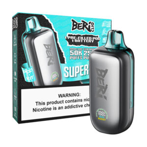 beri cliq pod kit 50k disposable super mint