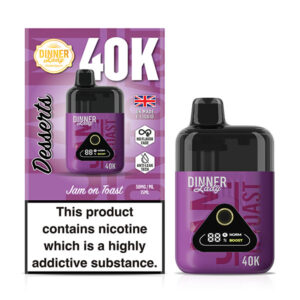 dinner lady desserts 40k jam on toast