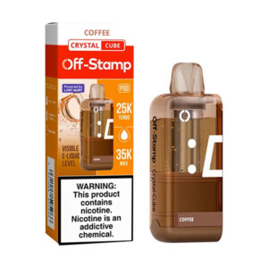 off stamp crystal cube pod 35k coffee