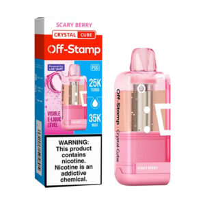 off stamp crystal cube pod 35k scary berry