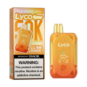 lyco mini box 50k disposable maui mango chill