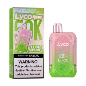lyco mini box 50k disposable strawberry watermelon ice