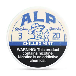 alp nicotine pouches 20ct 3mg chilled mint