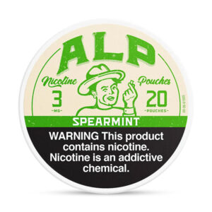alp nicotine pouches 20ct 3mg spearmint