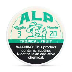alp nicotine pouches 20ct 3mg tropical fruit