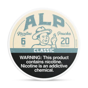 alp nicotine pouches 20ct 6mg classic