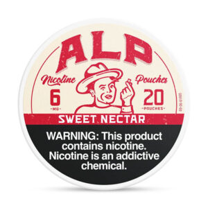 alp nicotine pouches 20ct 6mg sweet nectar