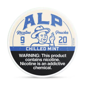alp nicotine pouches 20ct 9mg chilled mint