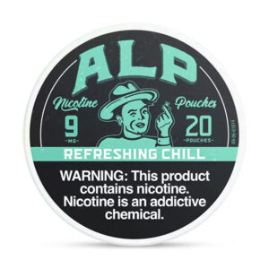 alp nicotine pouches 20ct 9mg refreshing chill