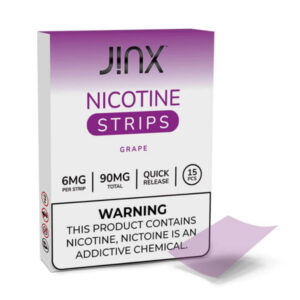 jinx nicotine strips grape
