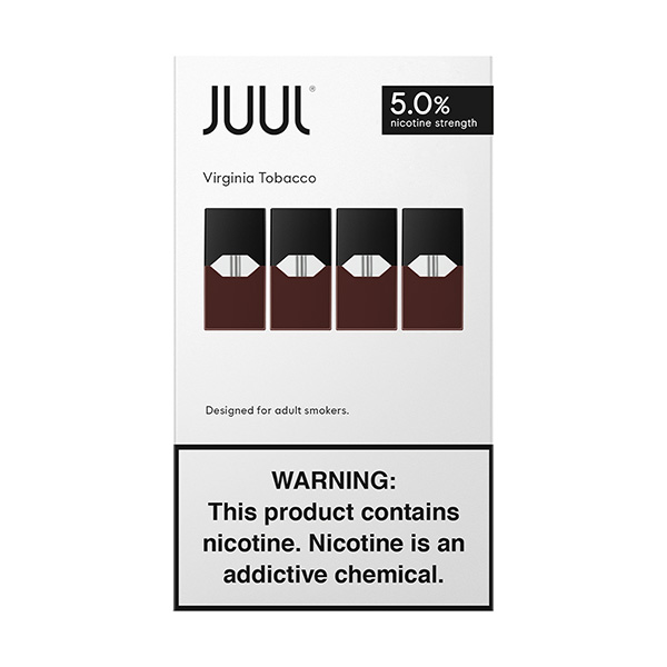 juul pods 5nic 4ct virginia tobacco
